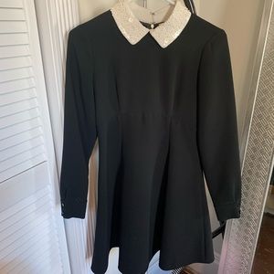 Kate Spade Sequin Collar Dress
